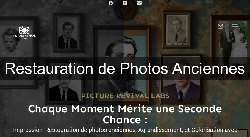 Restauration de Photos Anciennes Restauration de Photos Anciennes
