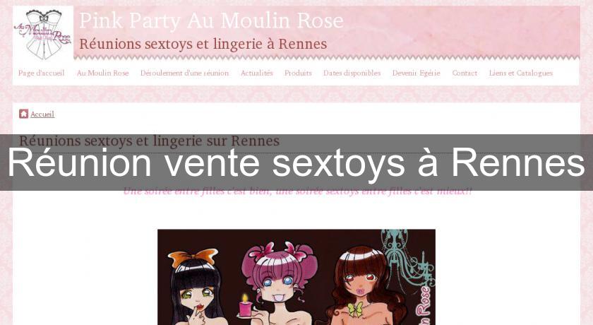 Réunion vente sextoys à Rennes