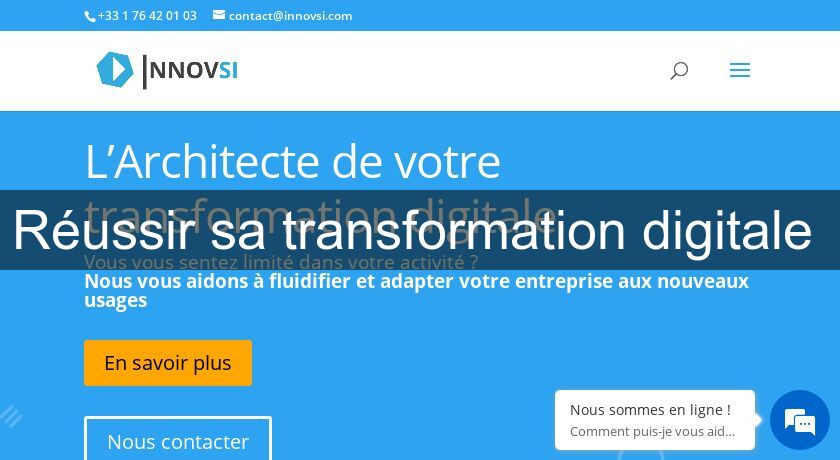 Réussir sa transformation digitale Réussir sa transformation digitale