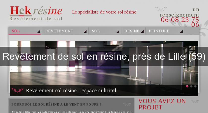 Revêtement de sol en résine, près de Lille (59) Revêtement de sol en résine, près de Lille (59)