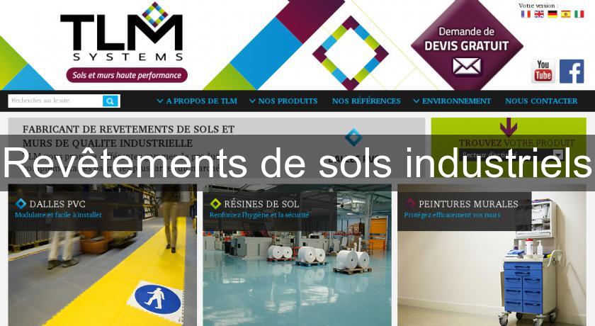 Revêtements de sols industriels Revêtements de sols industriels