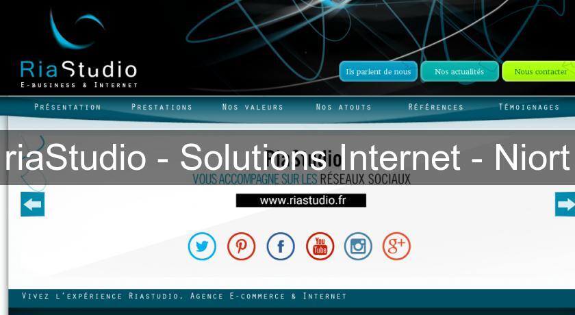 riaStudio - Solutions Internet - Niort riaStudio - Solutions Internet - Niort