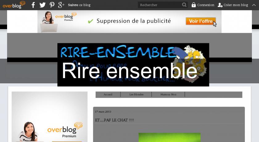 Rire ensemble Rire ensemble
