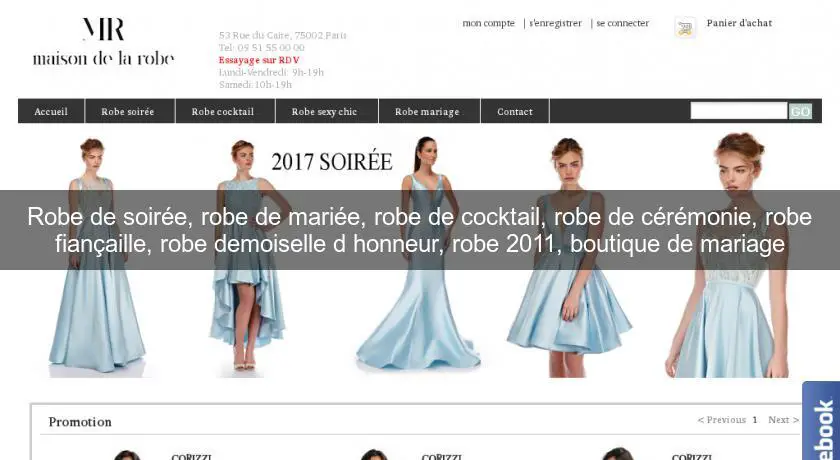 Robe de soirée, robe de mariée, robe de cocktail, robe de cérémonie, robe fiançaille, robe demoiselle d'honneur, robe 2011, boutique de mariage