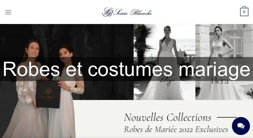 Robes et costumes mariage