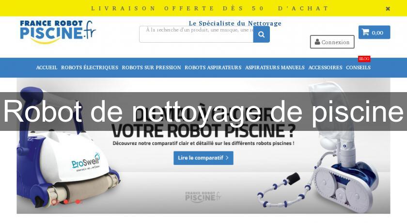 Robot de nettoyage de piscine