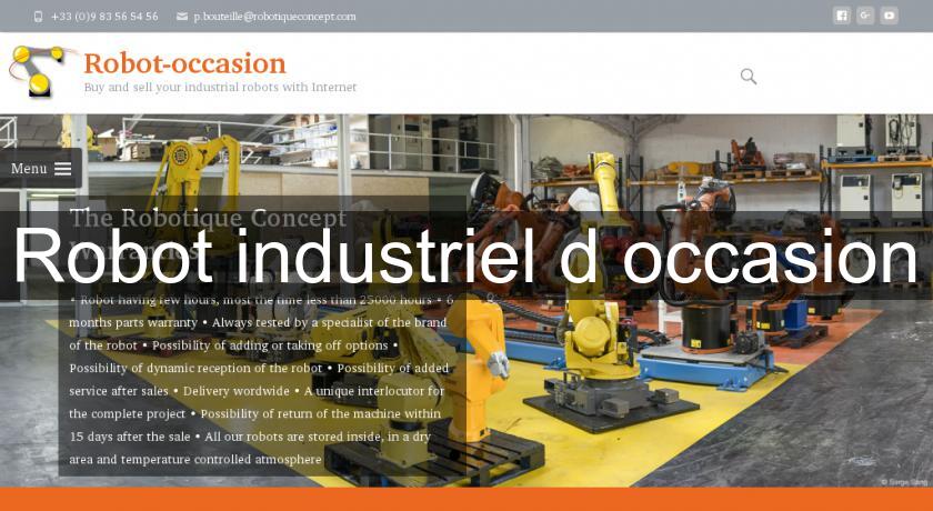 Robot industriel d'occasion Robot industriel d'occasion