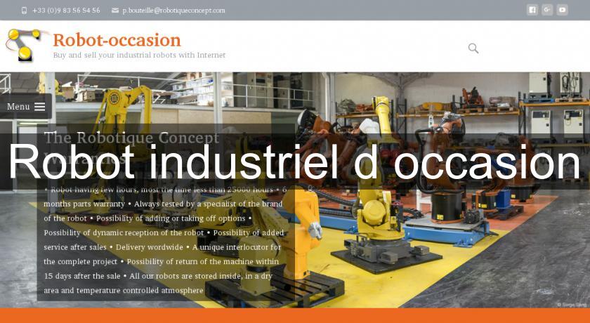 Robot industriel d'occasion