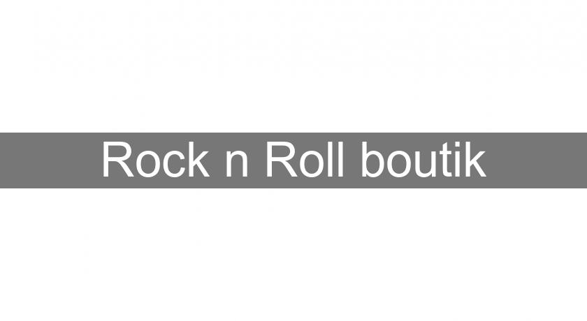 Rock n Roll boutik