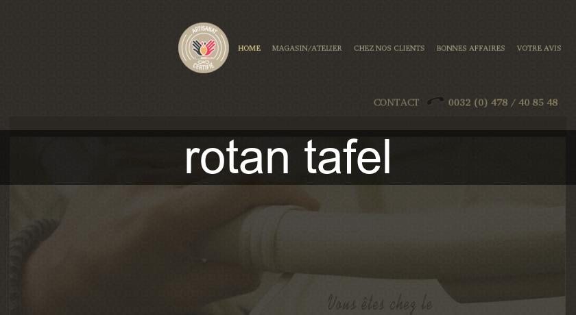 rotan tafel rotan tafel