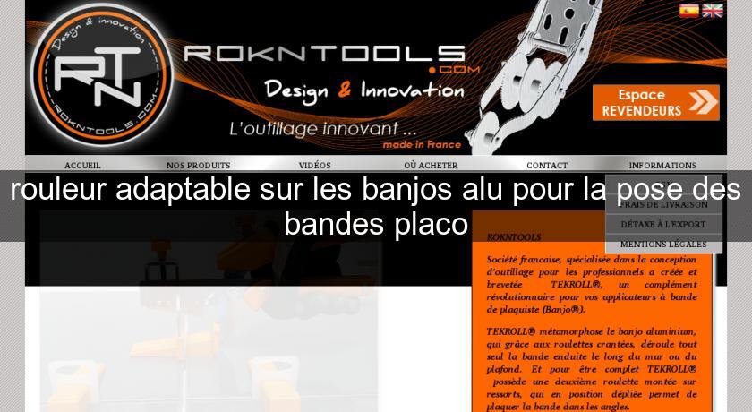 rouleur adaptable sur les banjos alu pour la pose des bandes placo rouleur adaptable sur les banjos alu pour la pose des bandes placo