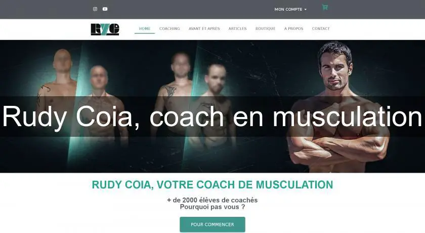 Rudy Coia, coach en musculation