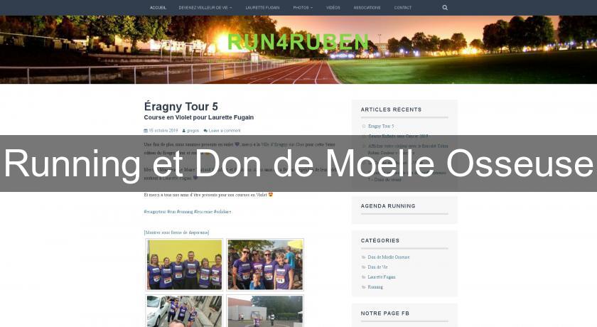Running et Don de Moelle Osseuse Running et Don de Moelle Osseuse