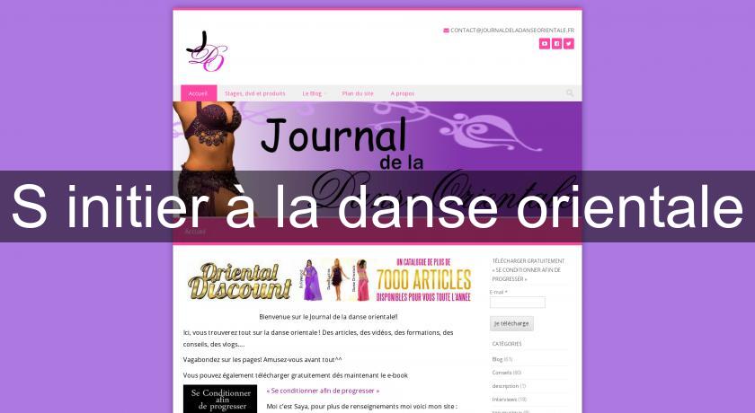 S'initier à la danse orientale S'initier à la danse orientale