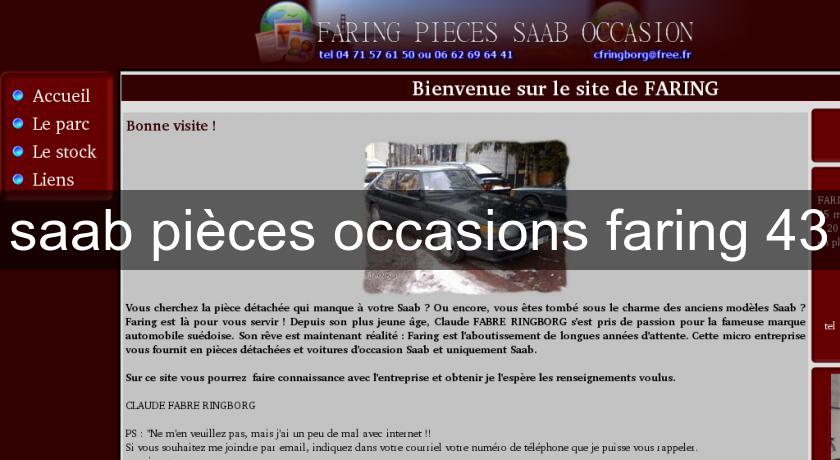 saab pièces occasions faring 43 saab pièces occasions faring 43