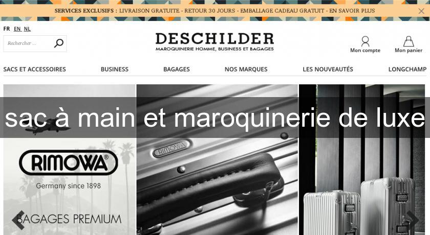 sac à main et maroquinerie de luxe