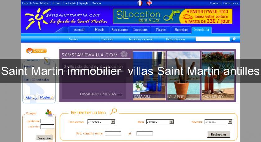 Saint Martin immobilier villas Saint Martin antilles Saint Martin immobilier villas Saint Martin antilles