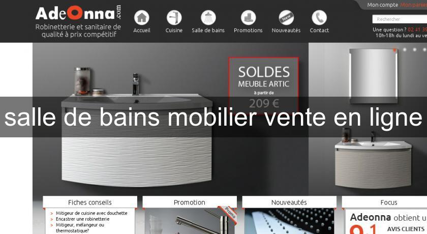 salle de bains mobilier vente en ligne