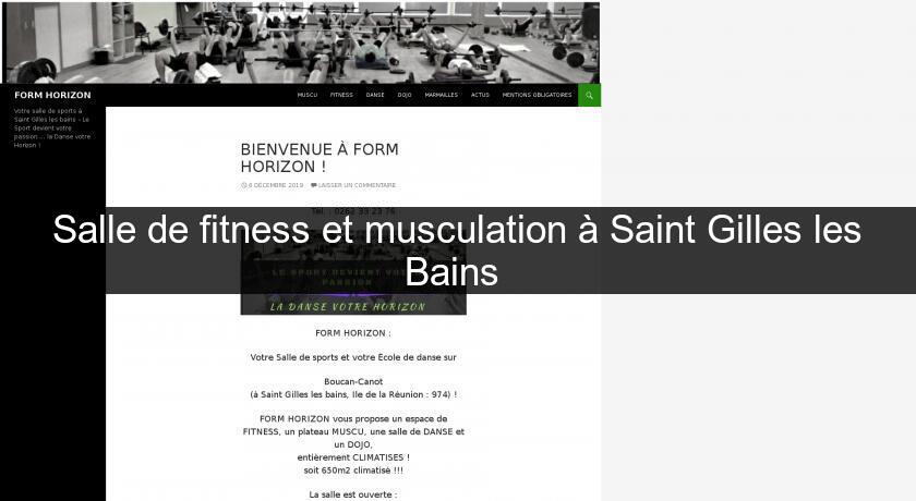 Salle de fitness et musculation à Saint Gilles les Bains Salle de fitness et musculation à Saint Gilles les Bains