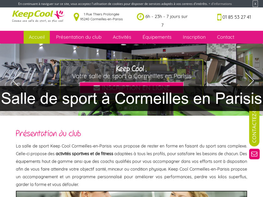 Salle de sport à Cormeilles en Parisis