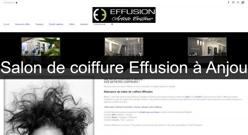 Salon de coiffure Effusion à Anjou Salon de coiffure Effusion à Anjou