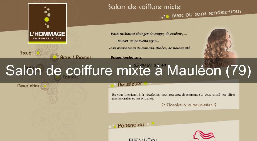 Salon de coiffure mixte à Mauléon (79)