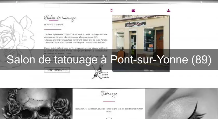 Salon de tatouage à Pont-sur-Yonne (89)