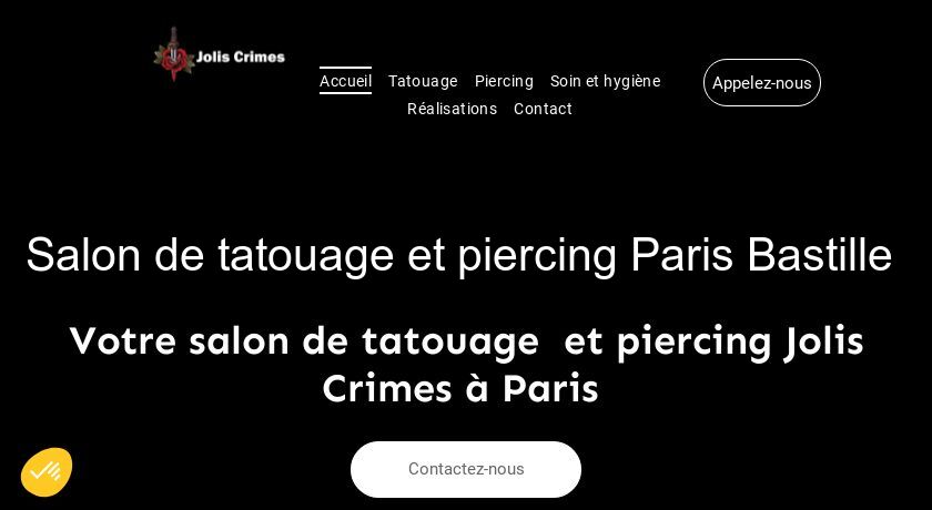 Salon de tatouage et piercing Paris Bastille 