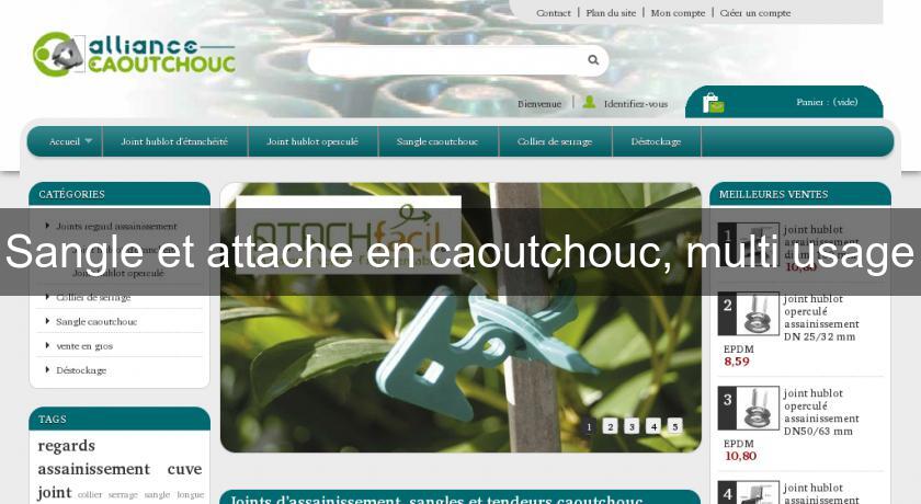 Sangle et attache en caoutchouc, multi usage Sangle et attache en caoutchouc, multi usage