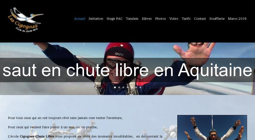 saut en chute libre en Aquitaine saut en chute libre en Aquitaine