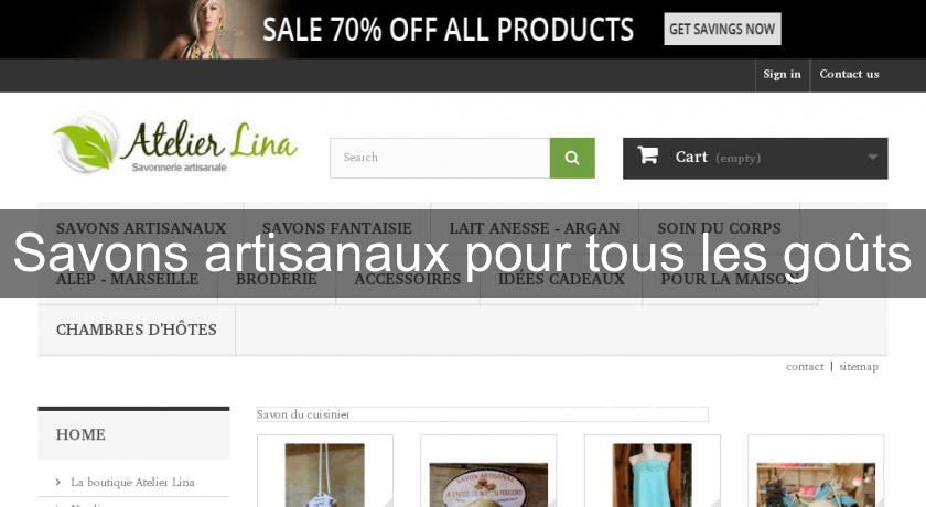 Savons artisanaux pour tous les goûts Savons artisanaux pour tous les goûts