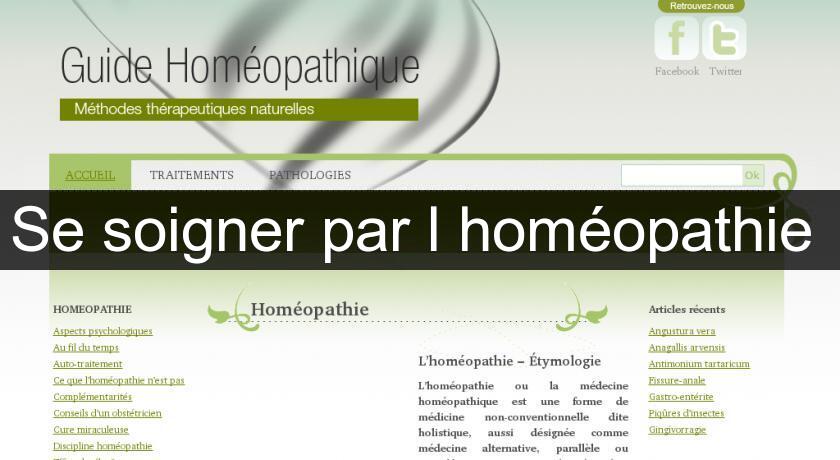 Se soigner par l'homéopathie 