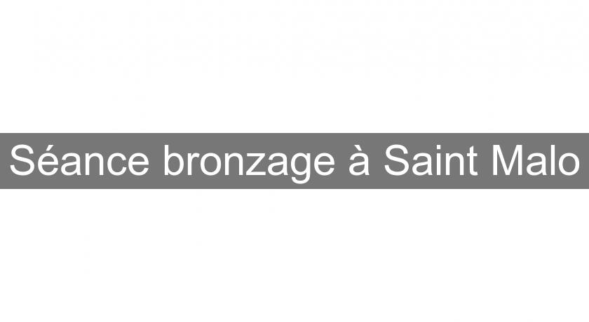 Séance bronzage à Saint Malo