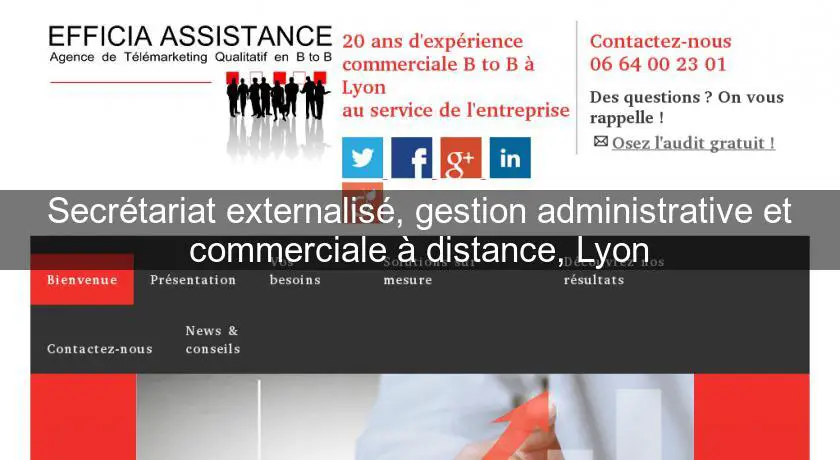 Secrétariat externalisé, gestion administrative et commerciale à distance, Lyon