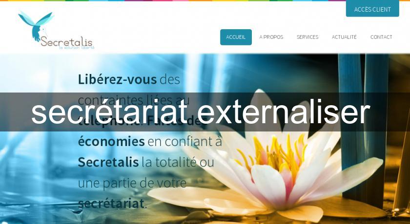 secrétariat externaliser 