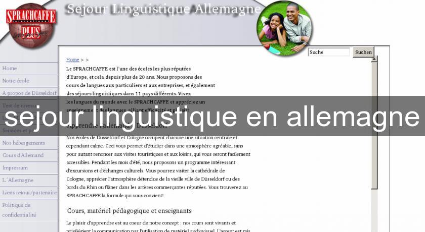 sejour linguistique en allemagne sejour linguistique en allemagne
