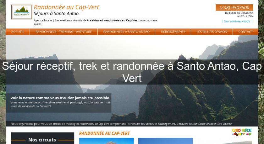 Séjour réceptif, trek et randonnée à Santo Antao, Cap Vert