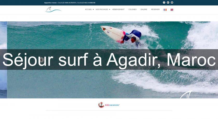 Séjour surf à Agadir, Maroc Séjour surf à Agadir, Maroc
