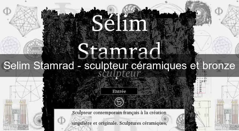Selim Stamrad - sculpteur céramiques et bronze