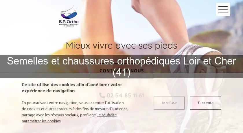 Semelles et chaussures orthopédiques Loir et Cher (41)