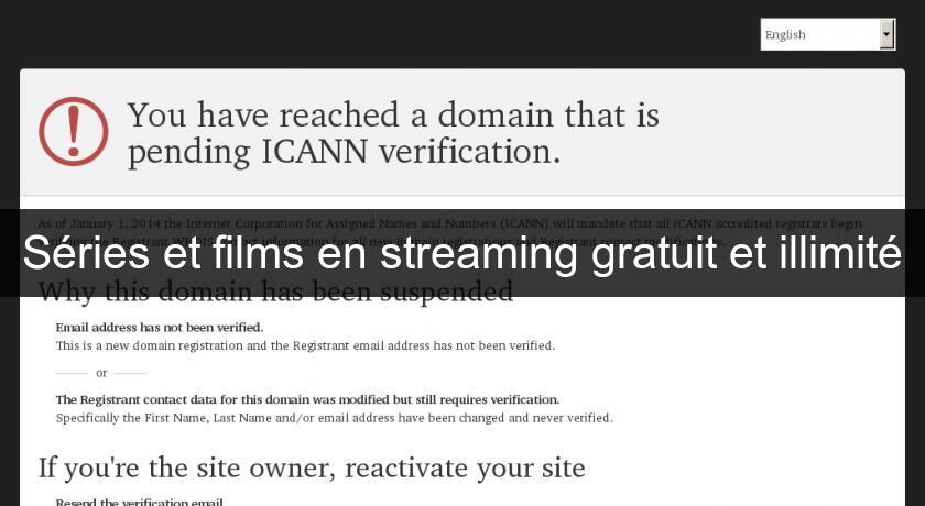 Séries et films en streaming gratuit et illimité