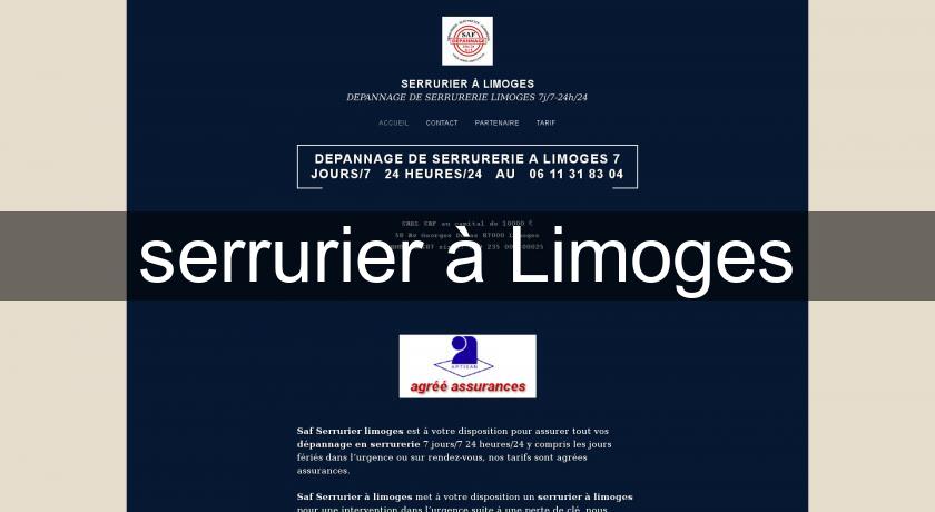 serrurier à Limoges serrurier à Limoges