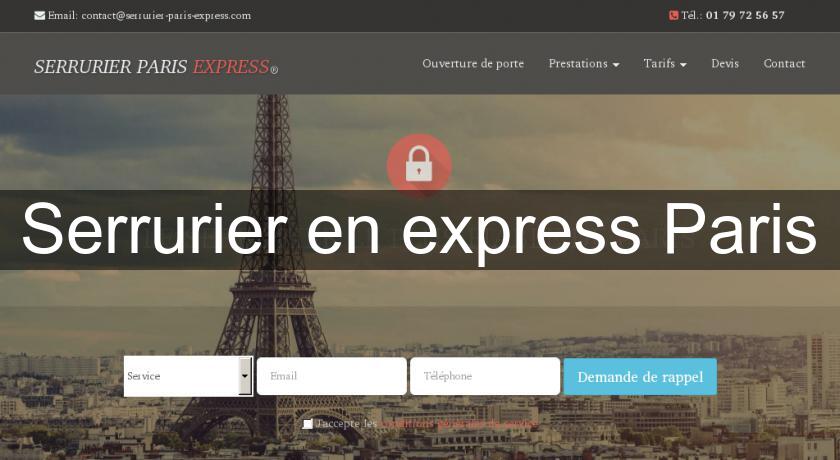 Serrurier en express Paris Serrurier en express Paris