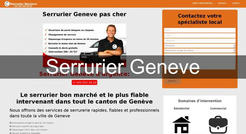 Serrurier Geneve