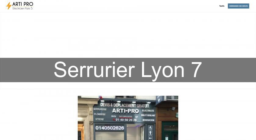 Serrurier Lyon 7