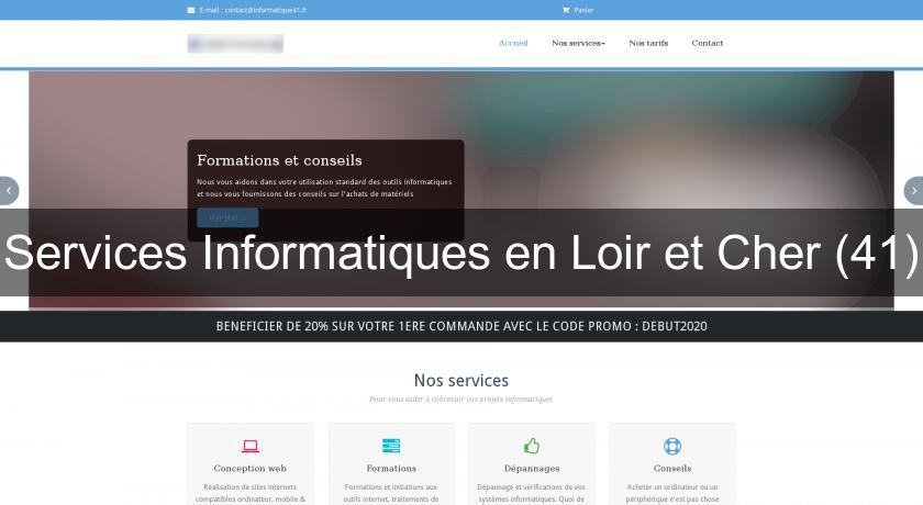 Services Informatiques en Loir et Cher (41) Services Informatiques en Loir et Cher (41)