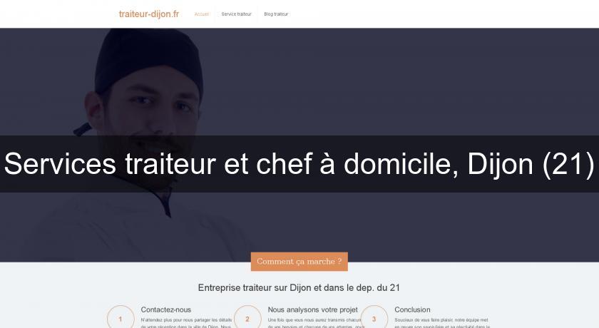 Services traiteur et chef à domicile, Dijon (21)