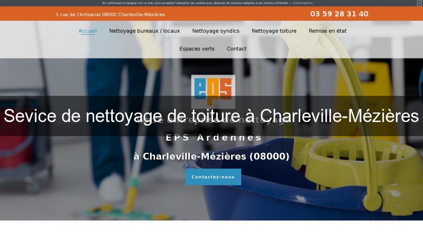 Sevice de nettoyage de toiture à Charleville-Mézières