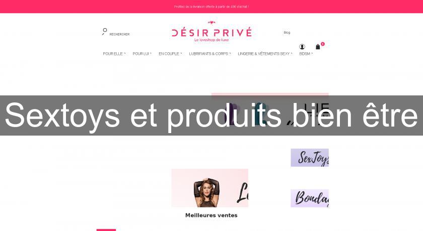 Sextoys et produits bien être Sextoys et produits bien être