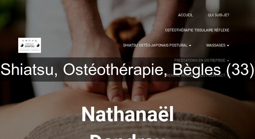 Shiatsu, Ostéothérapie, Bègles (33) Shiatsu, Ostéothérapie, Bègles (33)
